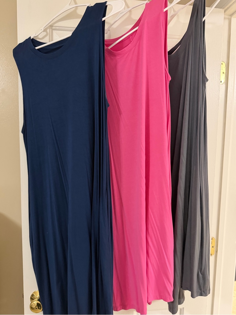 Time and Tru Sleeveless Tank Dress (3 pack)